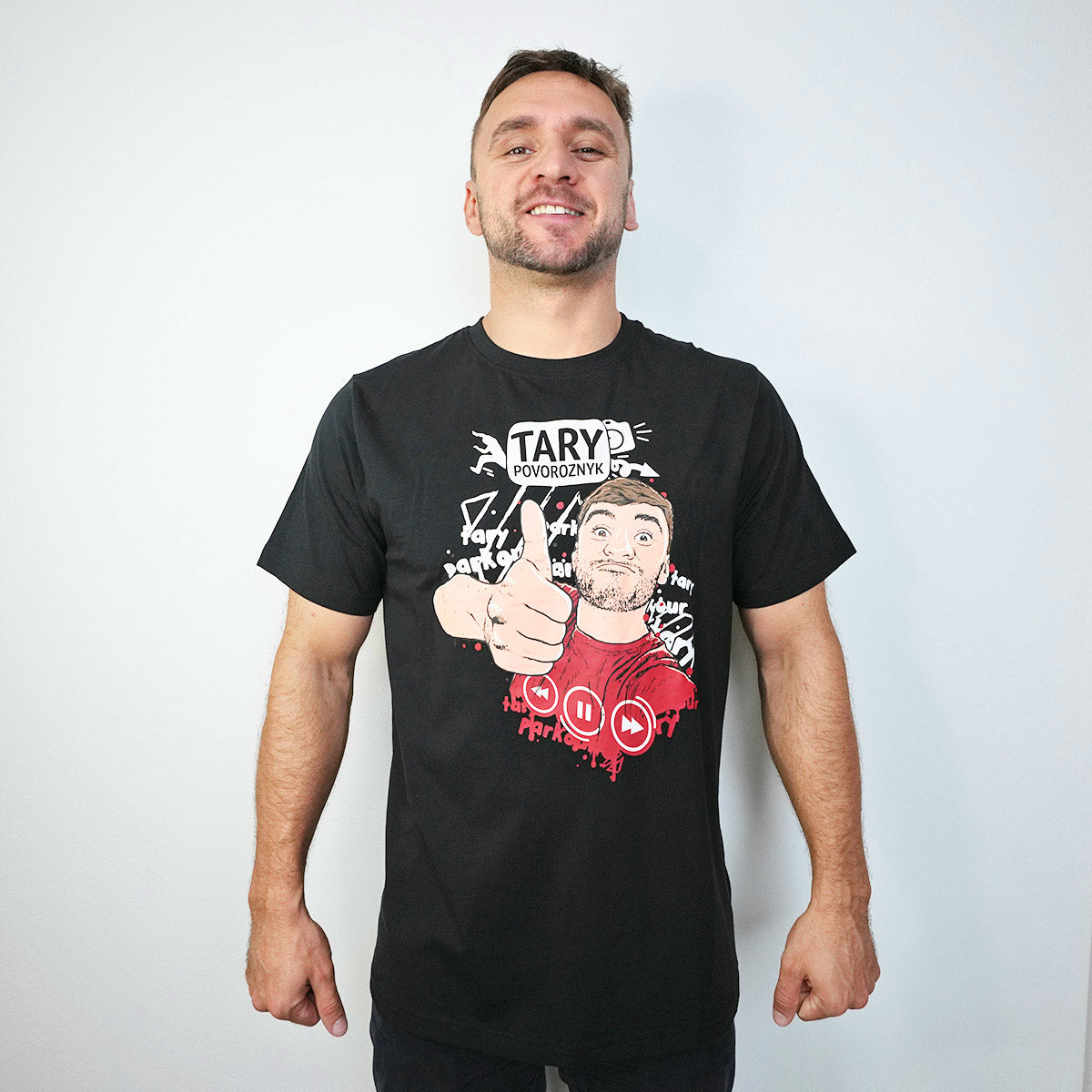 Tričko Tary Povoroznyk Black