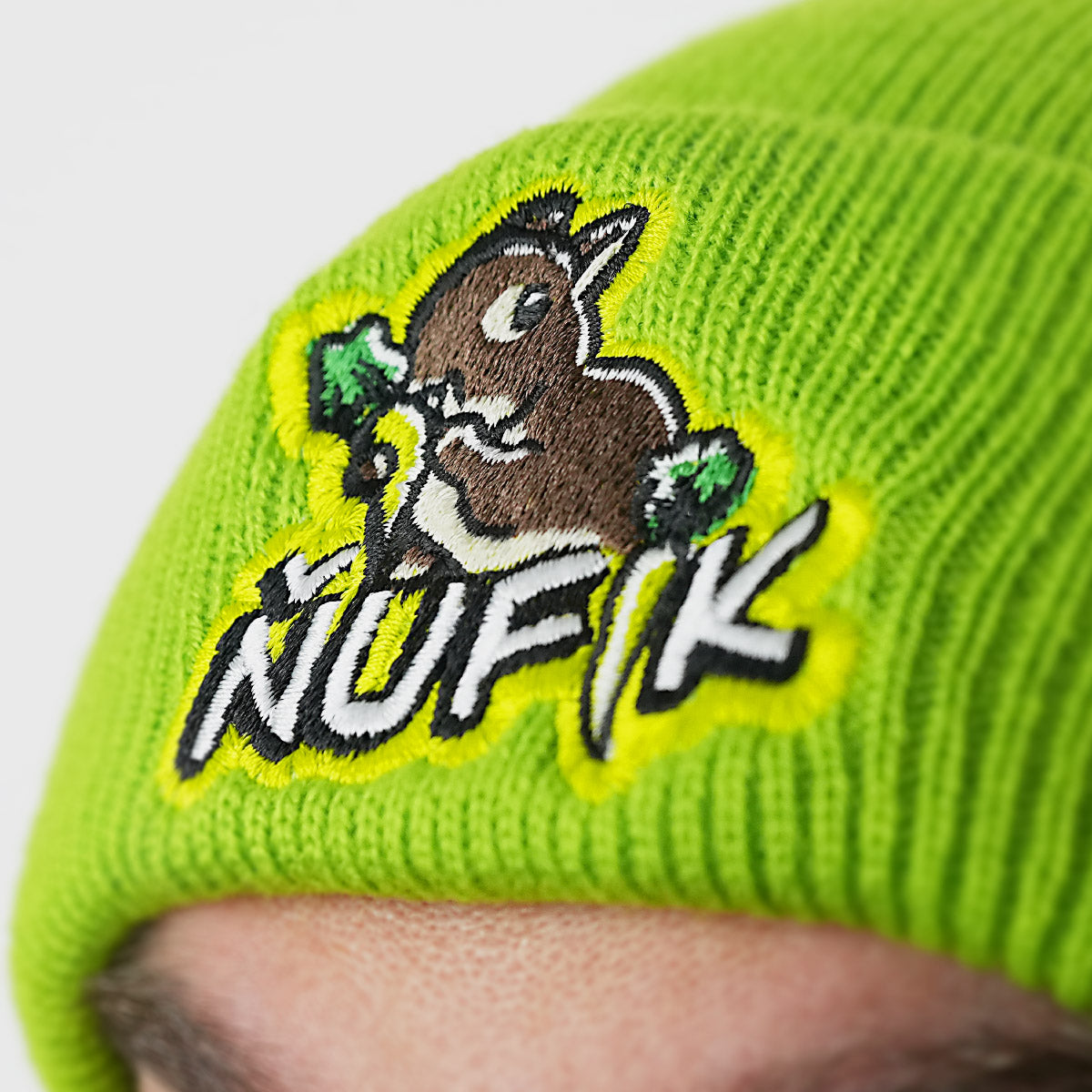 Zimní čepice Ňufík Green