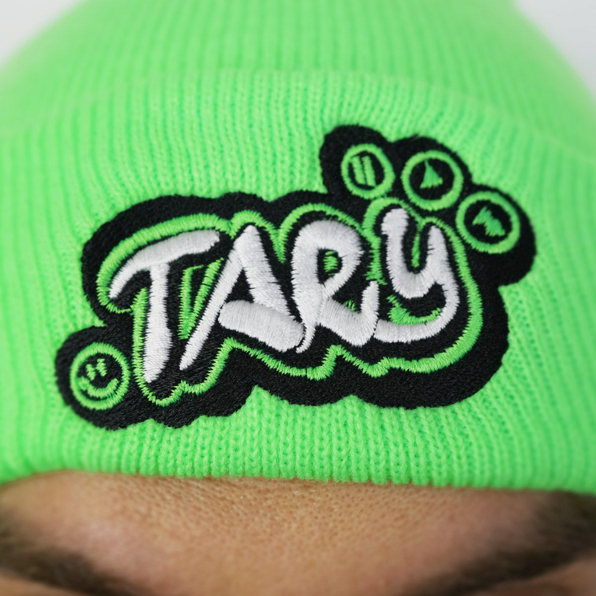 Zimní čepice Tary Jumping Neon Green
