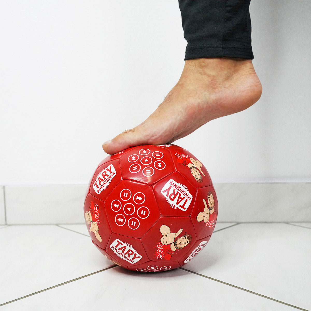 Fotbalový míč Tary Povoroznyk
