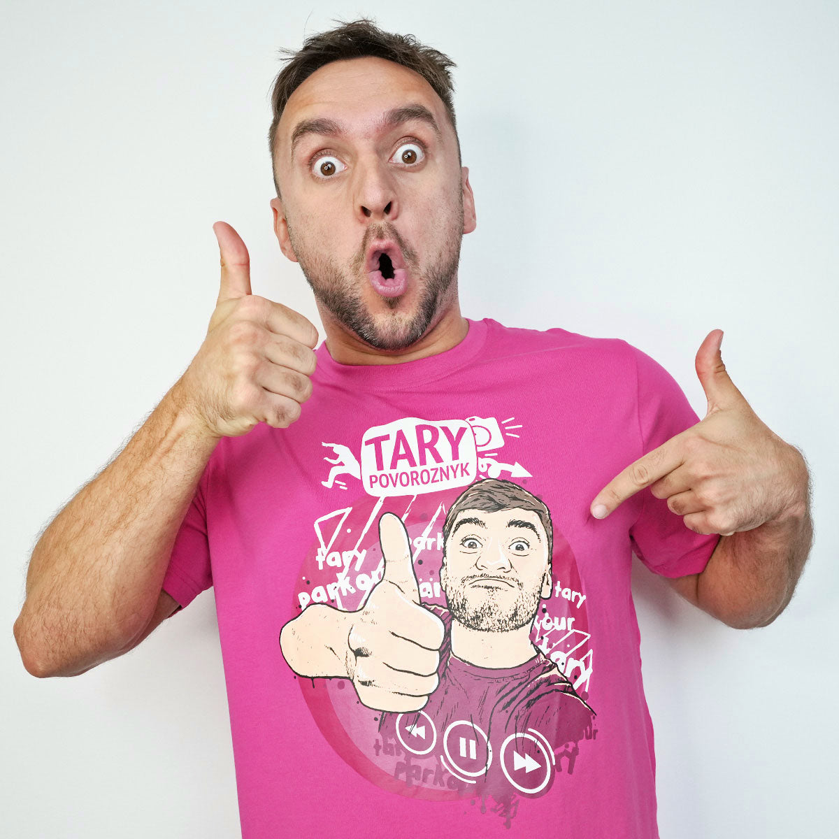 Tričko Tary Povoroznyk Pink