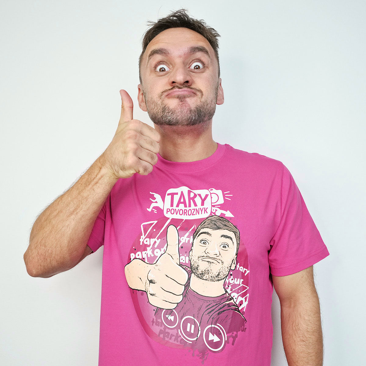 Tričko Tary Povoroznyk Pink