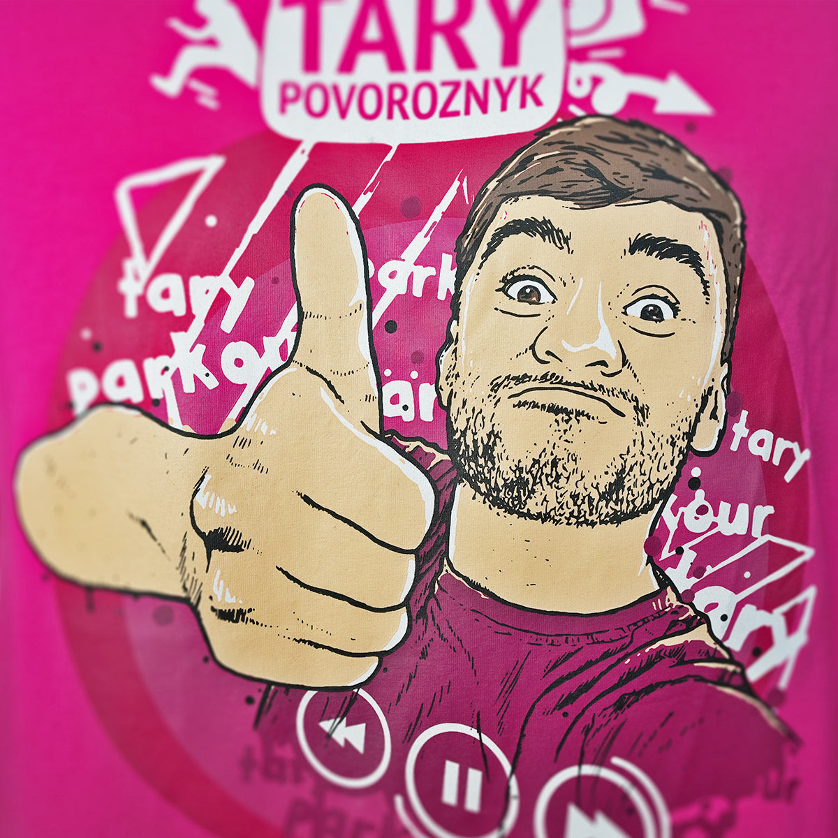 Tričko Tary Povoroznyk Pink