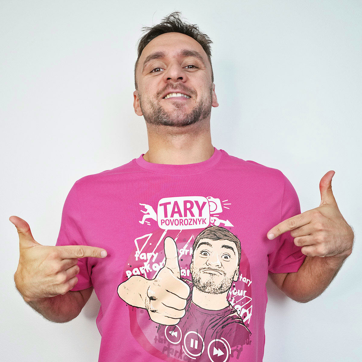 Tričko Tary Povoroznyk Pink
