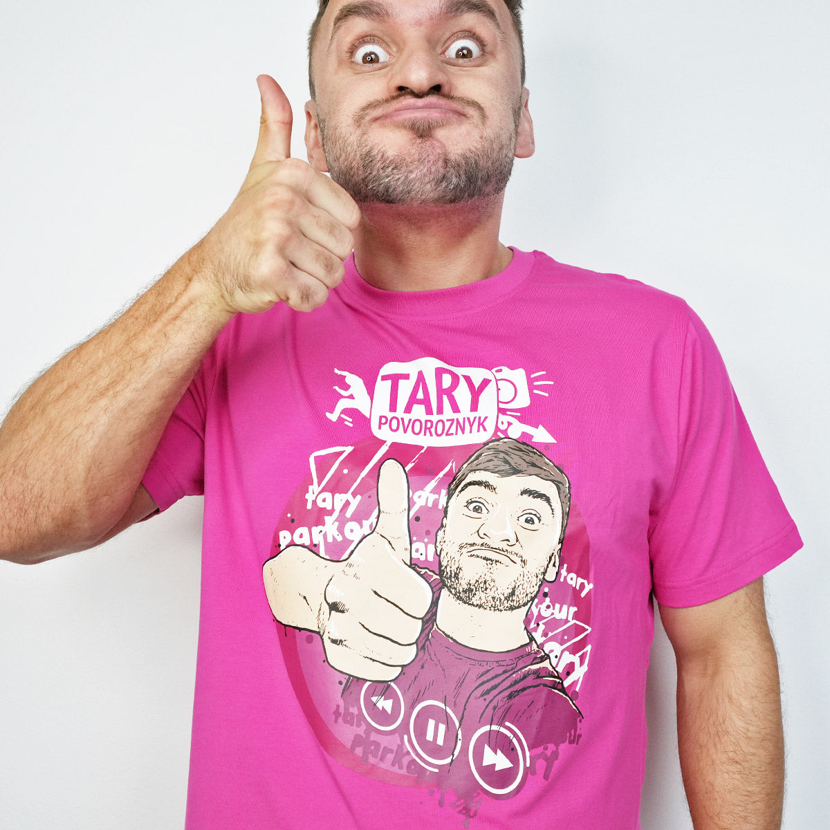 Tričko Tary Povoroznyk Pink