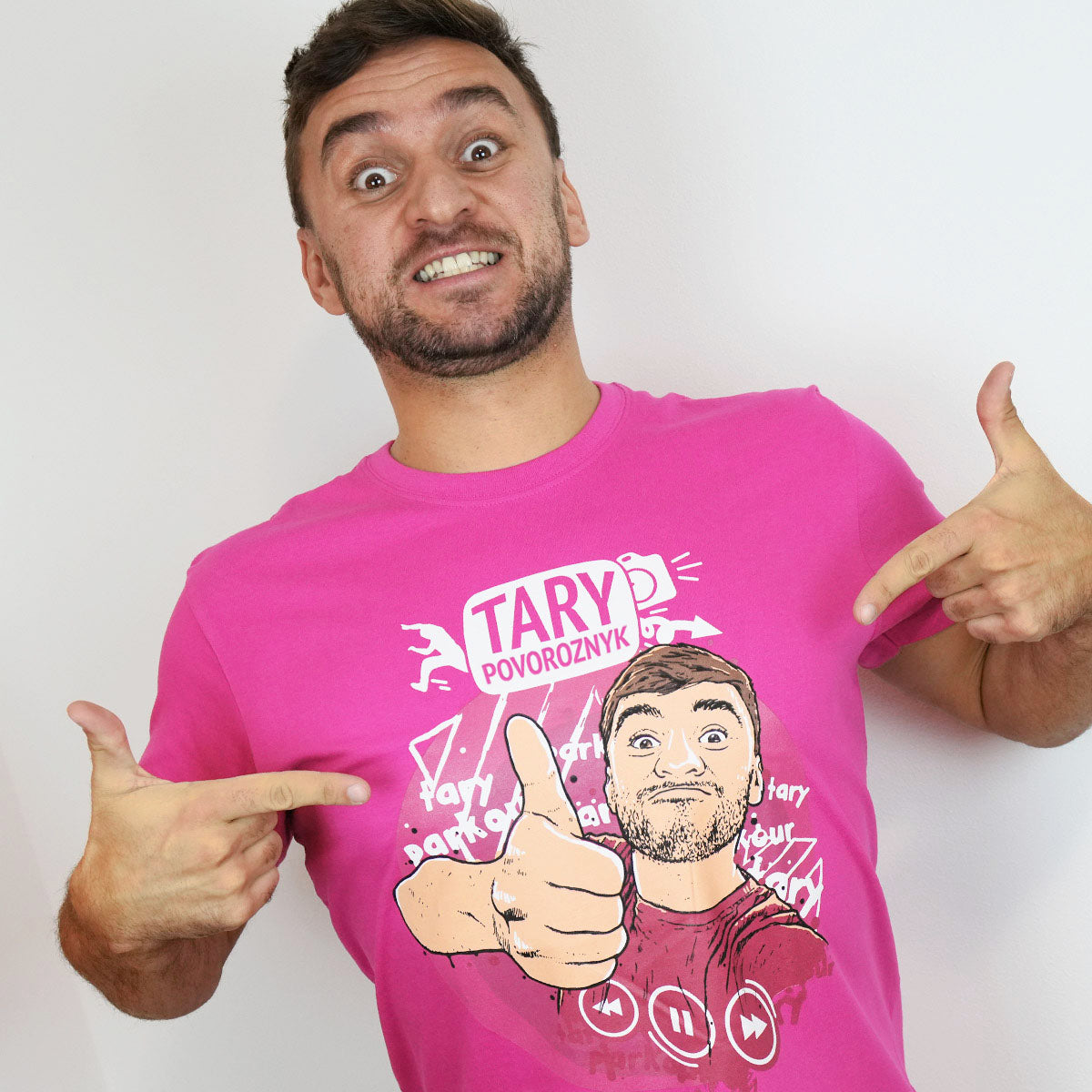 Tričko Tary Povoroznyk Pink