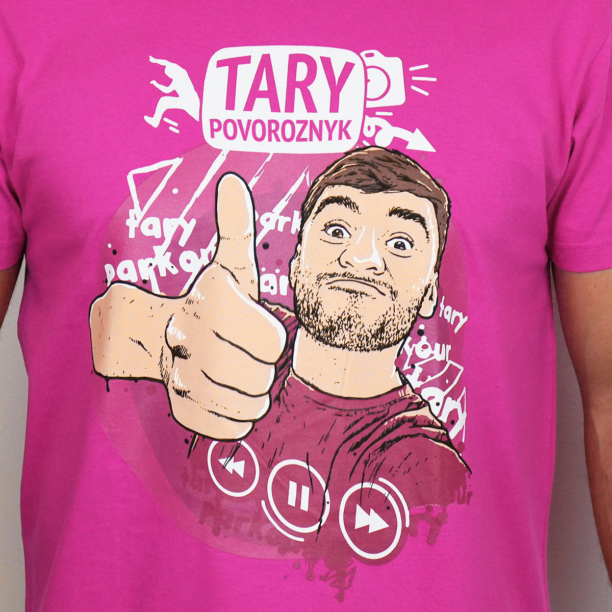 Tričko Tary Povoroznyk Pink