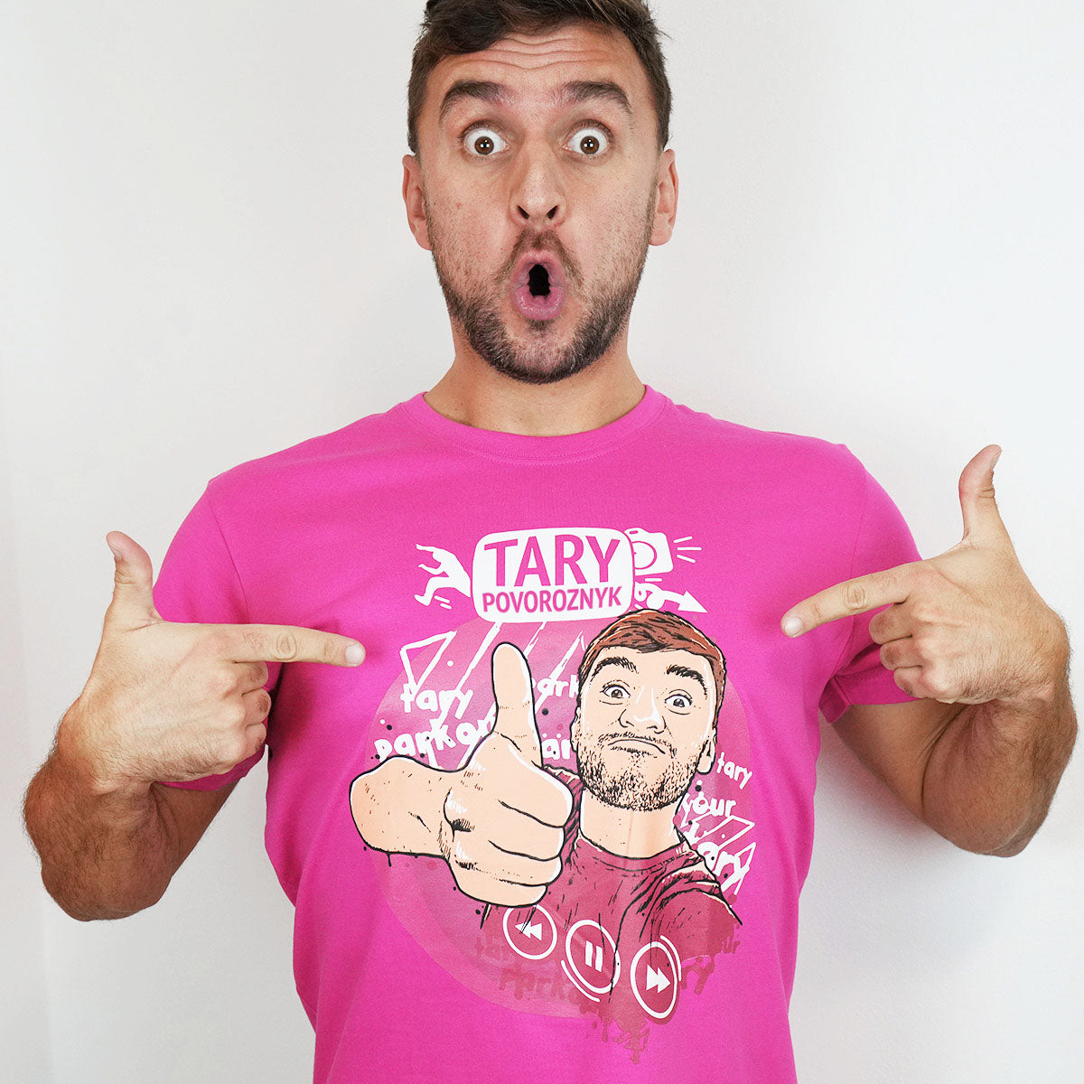 Tričko Tary Povoroznyk Pink