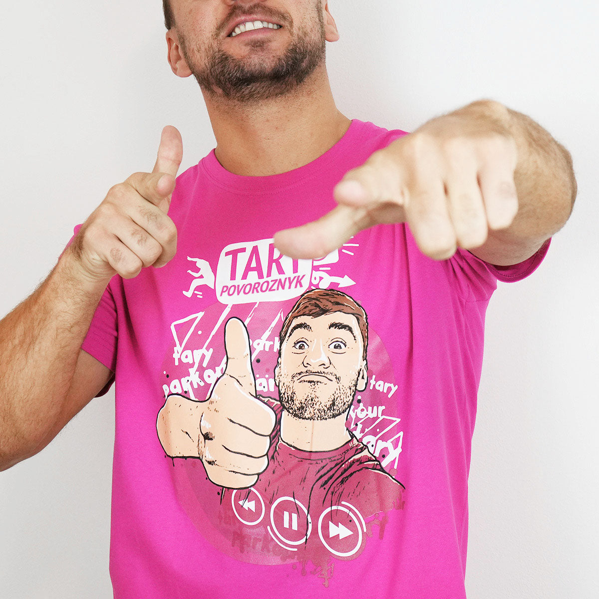 Tričko Tary Povoroznyk Pink