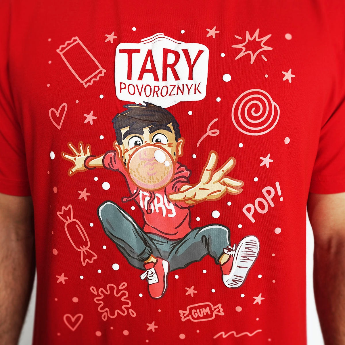 Tričko Tary Bubble Red