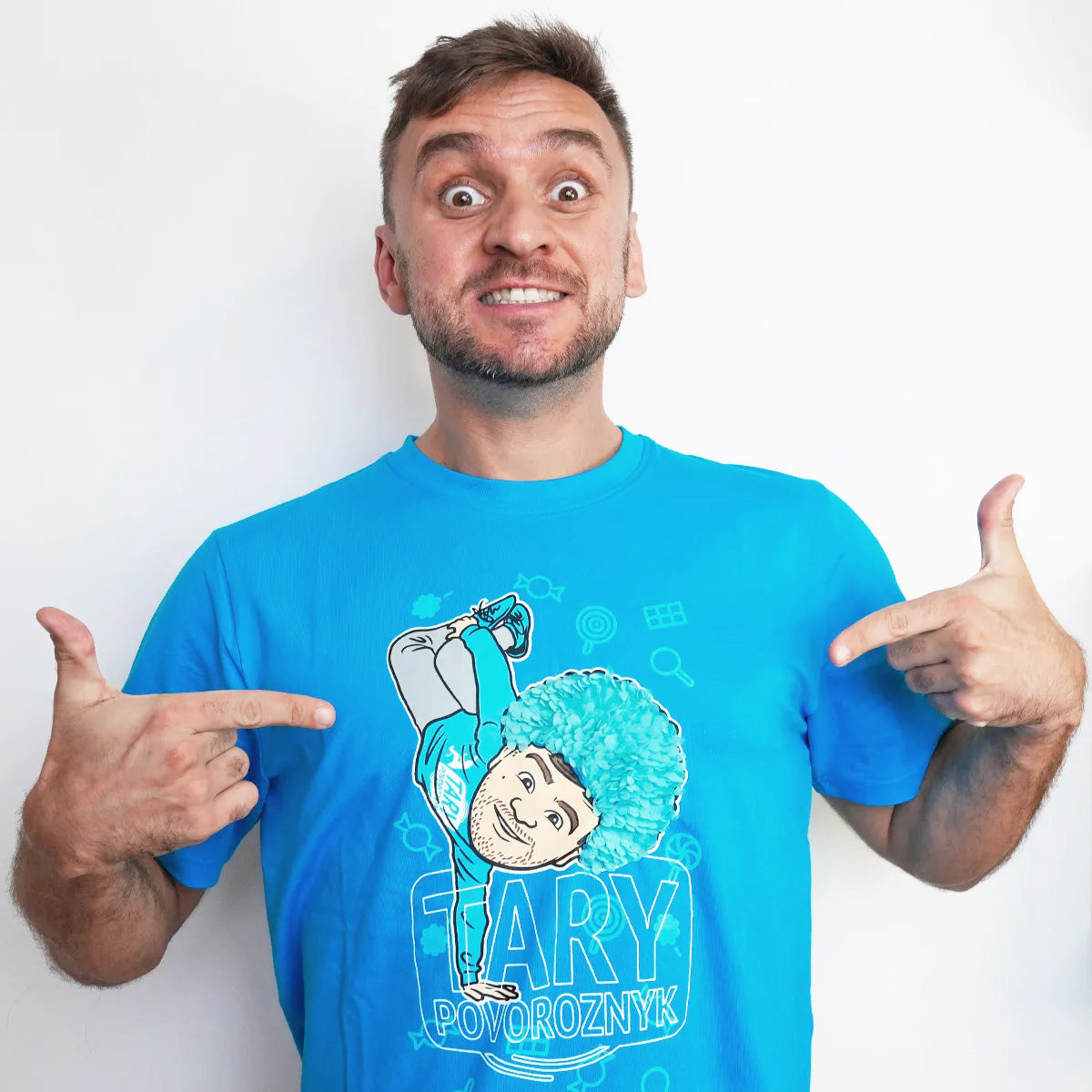 Tričko Tary Afro Blue