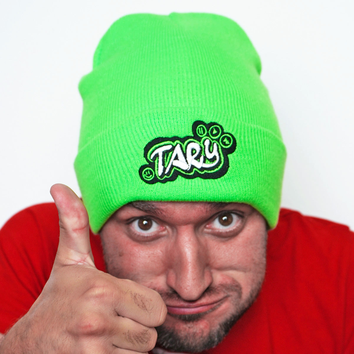 Zimní čepice Tary Jumping Neon Green