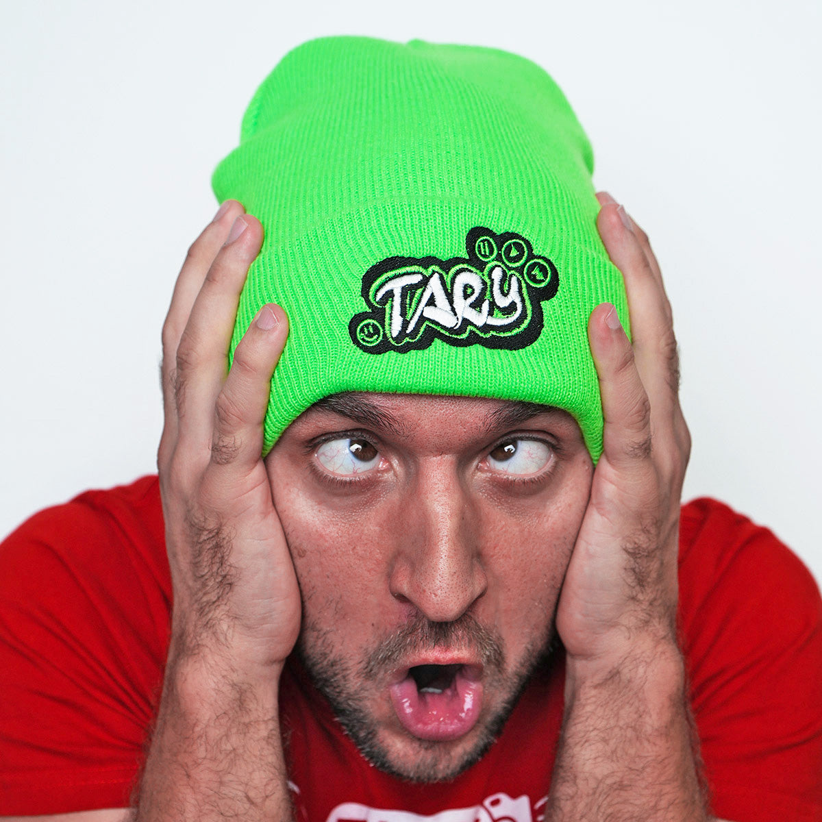 Zimní čepice Tary Jumping Neon Green