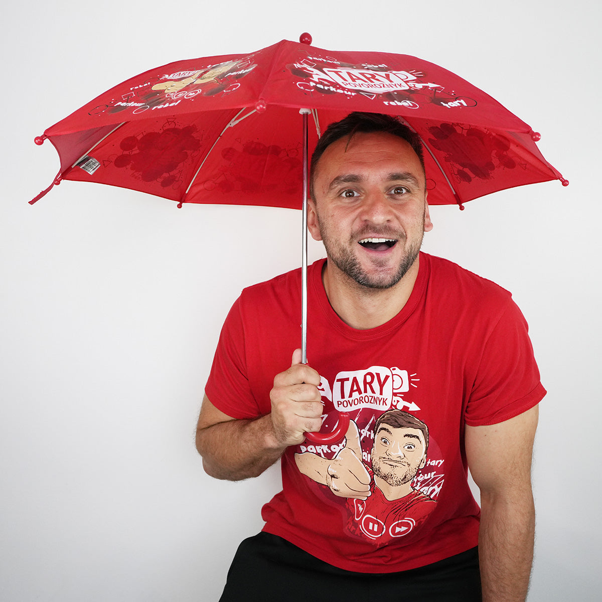 Deštník Tary Povoroznyk Red