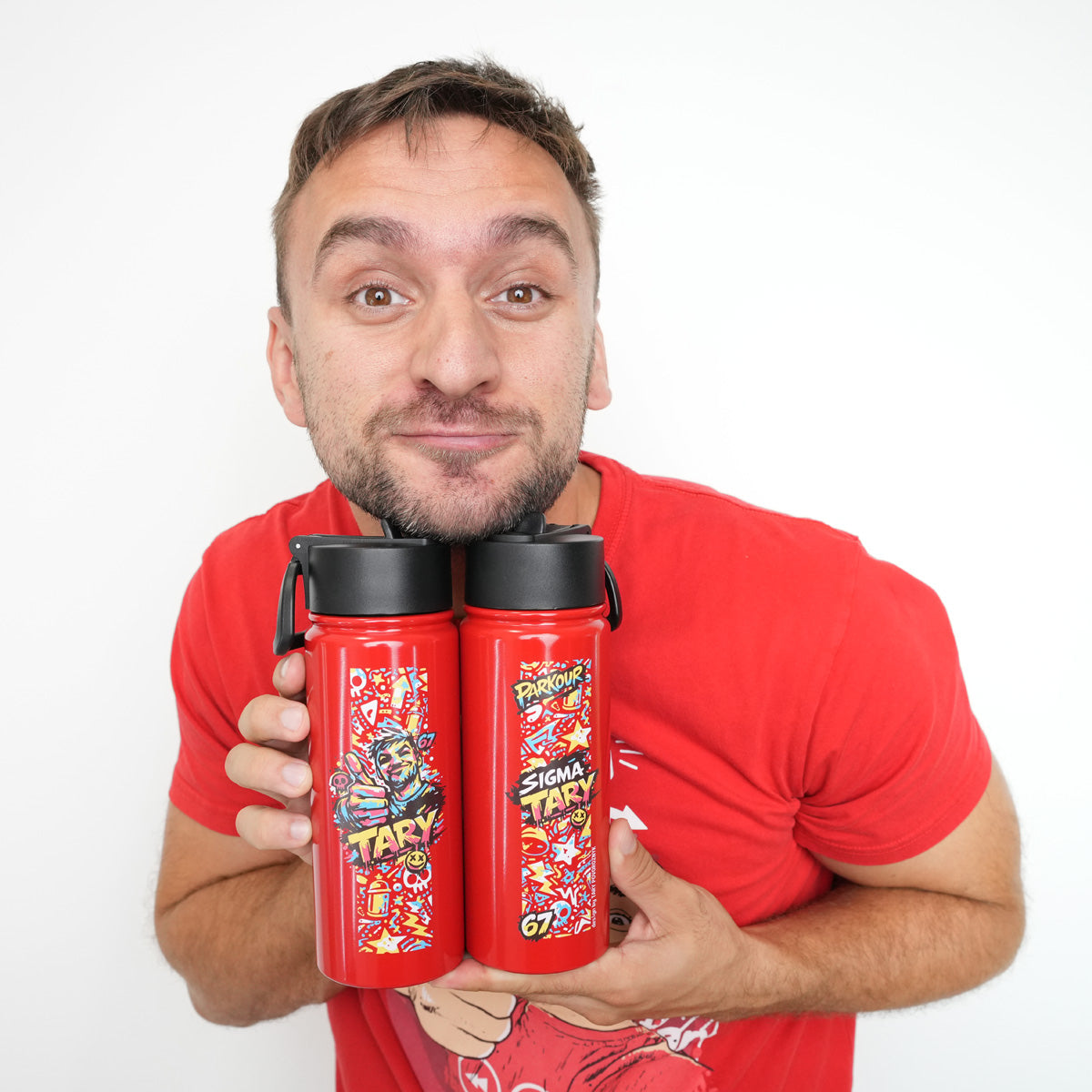 Kovová láhev Tary Sigma Red