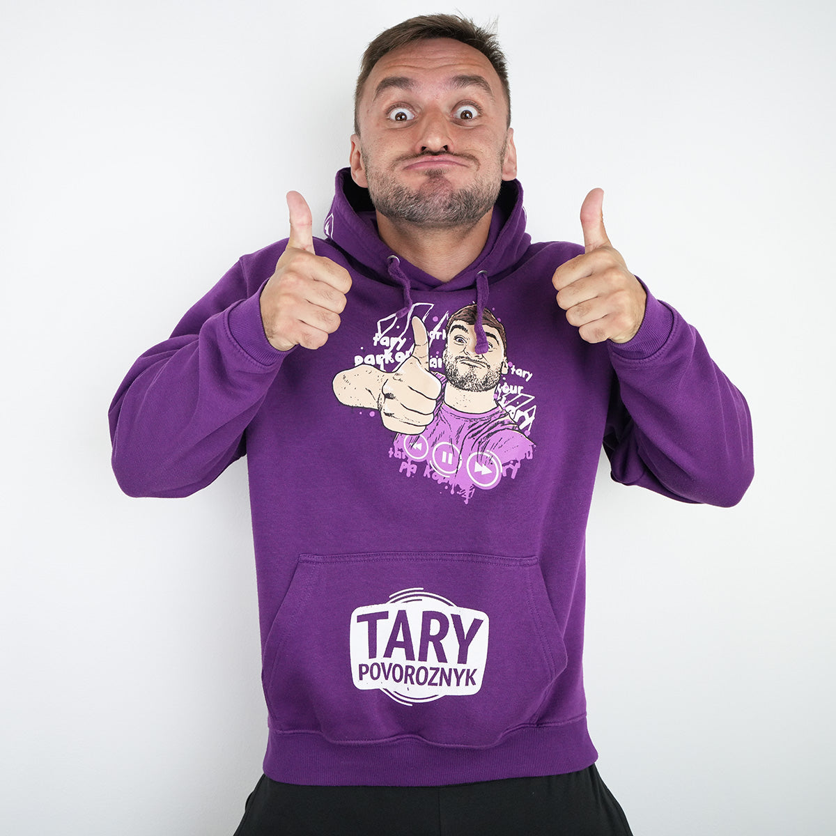 Mikina Tary Povoroznyk Purple