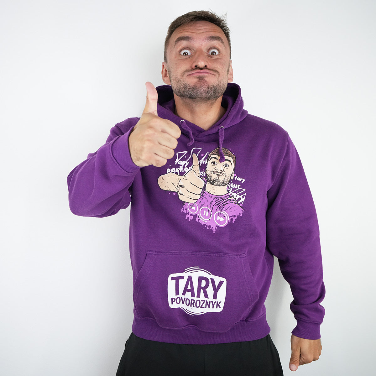 Mikina Tary Povoroznyk Purple