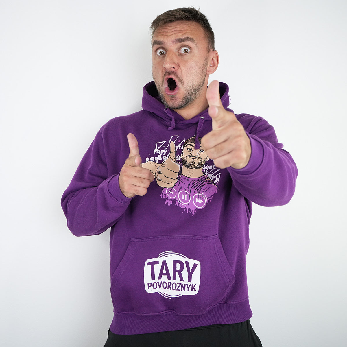Mikina Tary Povoroznyk Purple