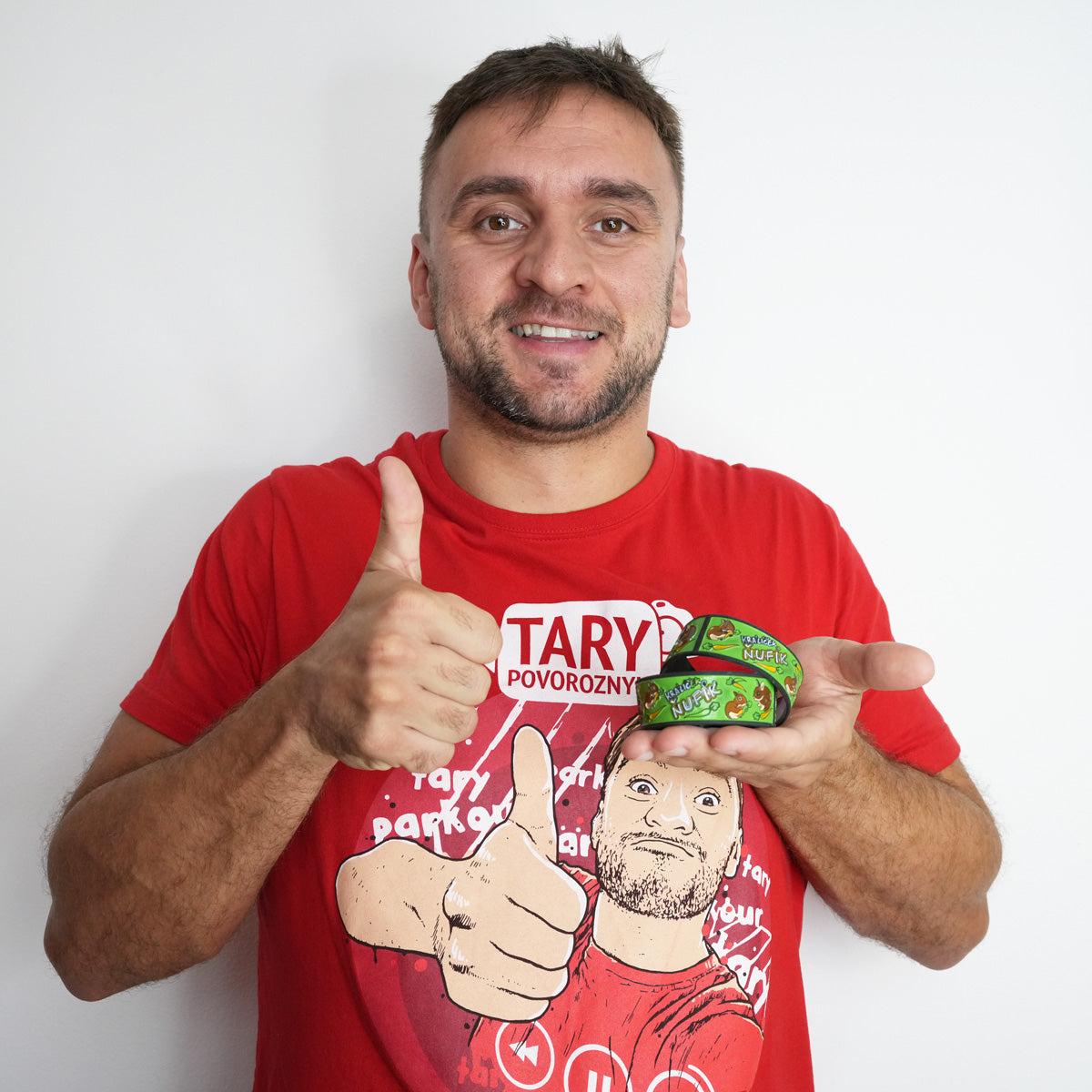 Náramek Ňufík Mrkvičky Green - balíček 20 ks