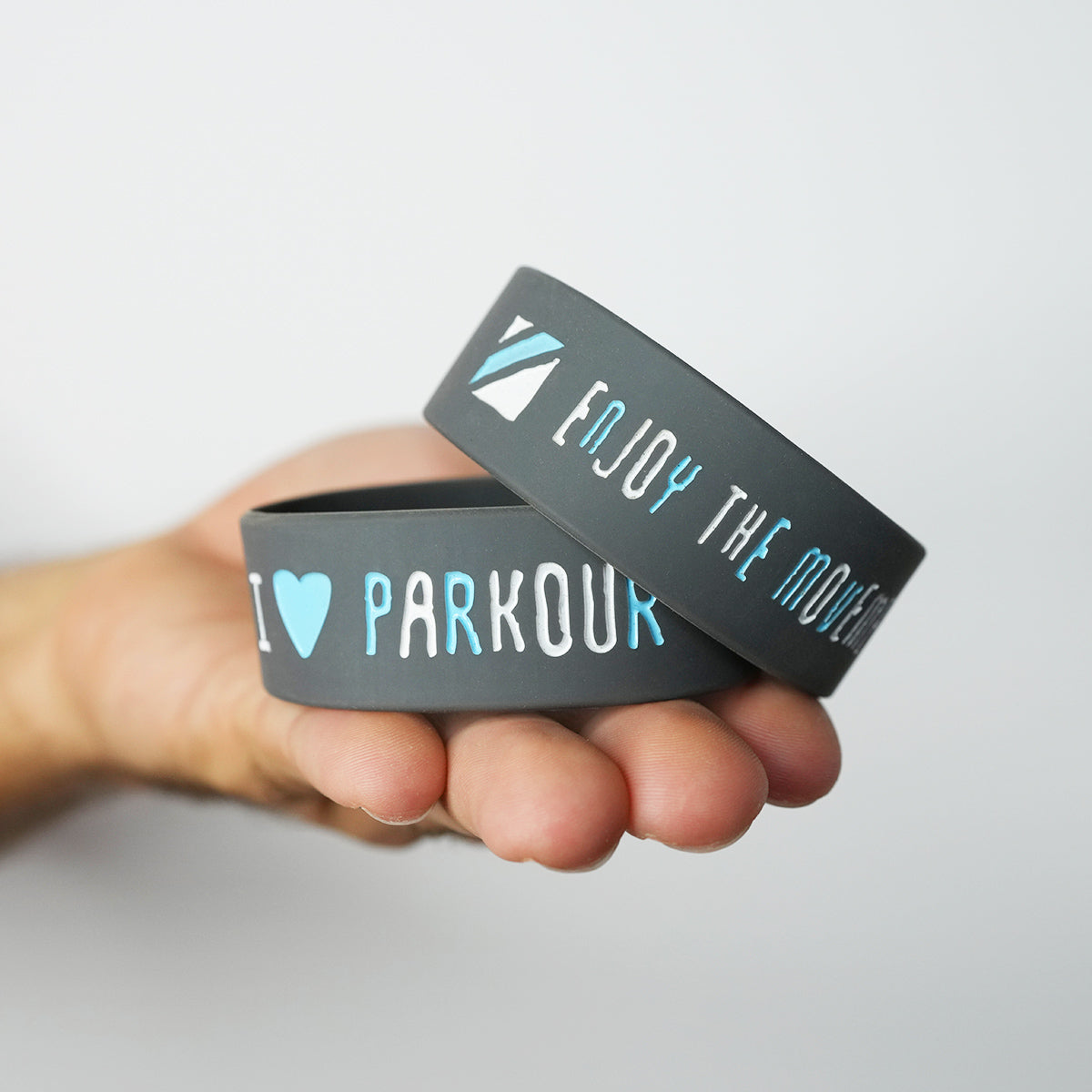Náramek Love Parkour Šedý