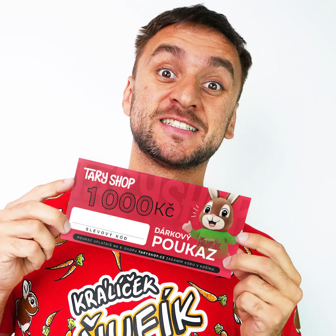 Dárkový poukaz TaryShop.cz na nákup zboží v hodnotě 1 000 Kč