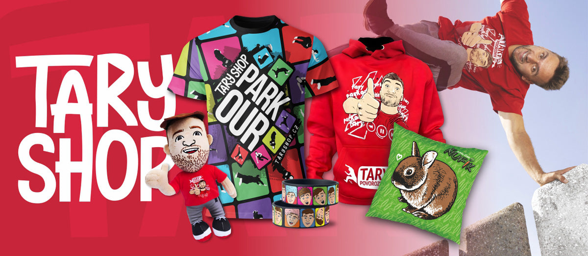 TaryShop.cz – Oficiální Taryho merch | Oblečení, doplňky a Tary Drink