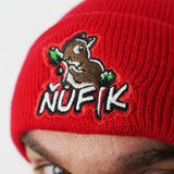 Zimní čepice Ňufík Red