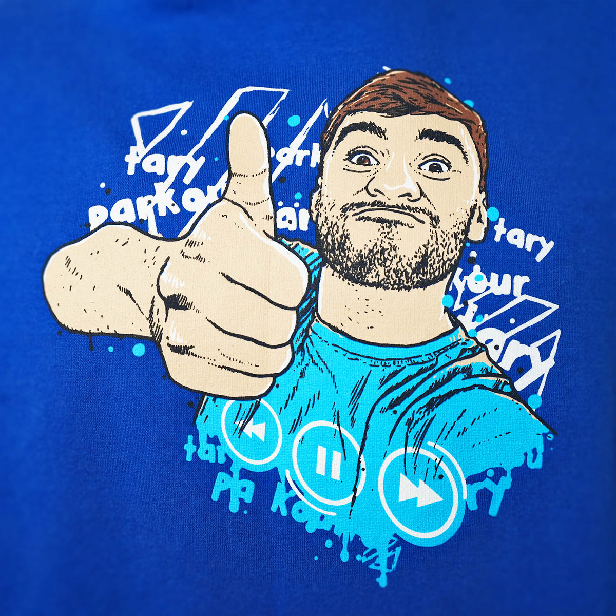 Mikina Tary Povoroznyk Blue