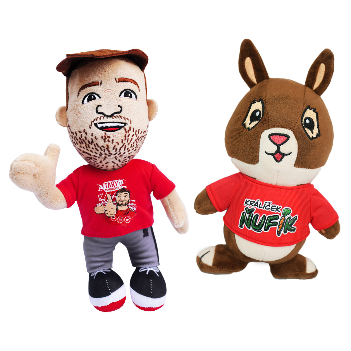 Sada plyšáků Tary a Ňufík