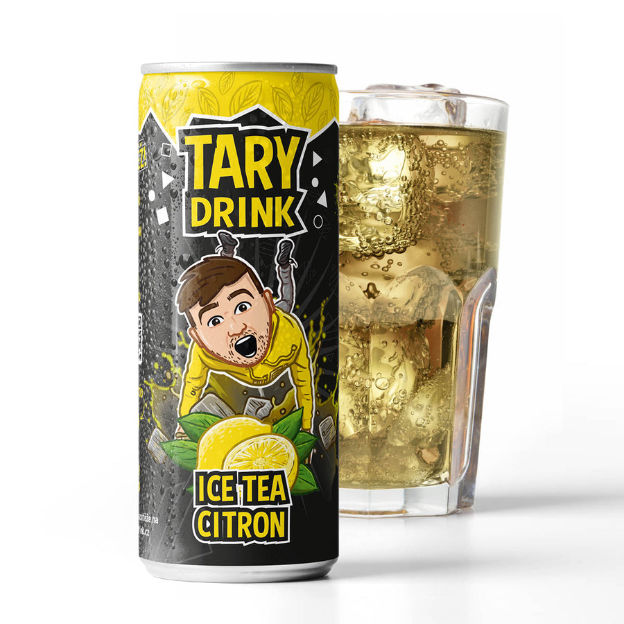Tary Drink, ICE TEA Citron 250ml – TaryShop.cz