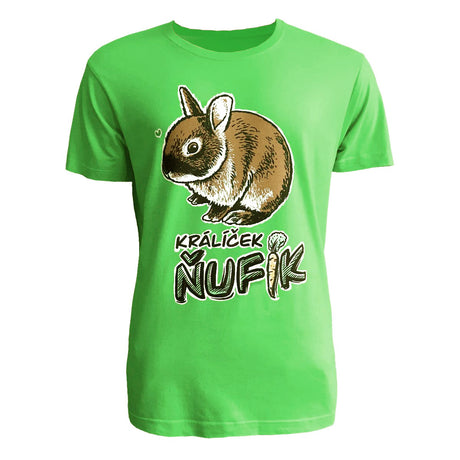 Tričko Králík Ňufík Green