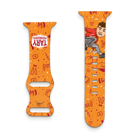 Řemínek na hodinky Tary Broskev