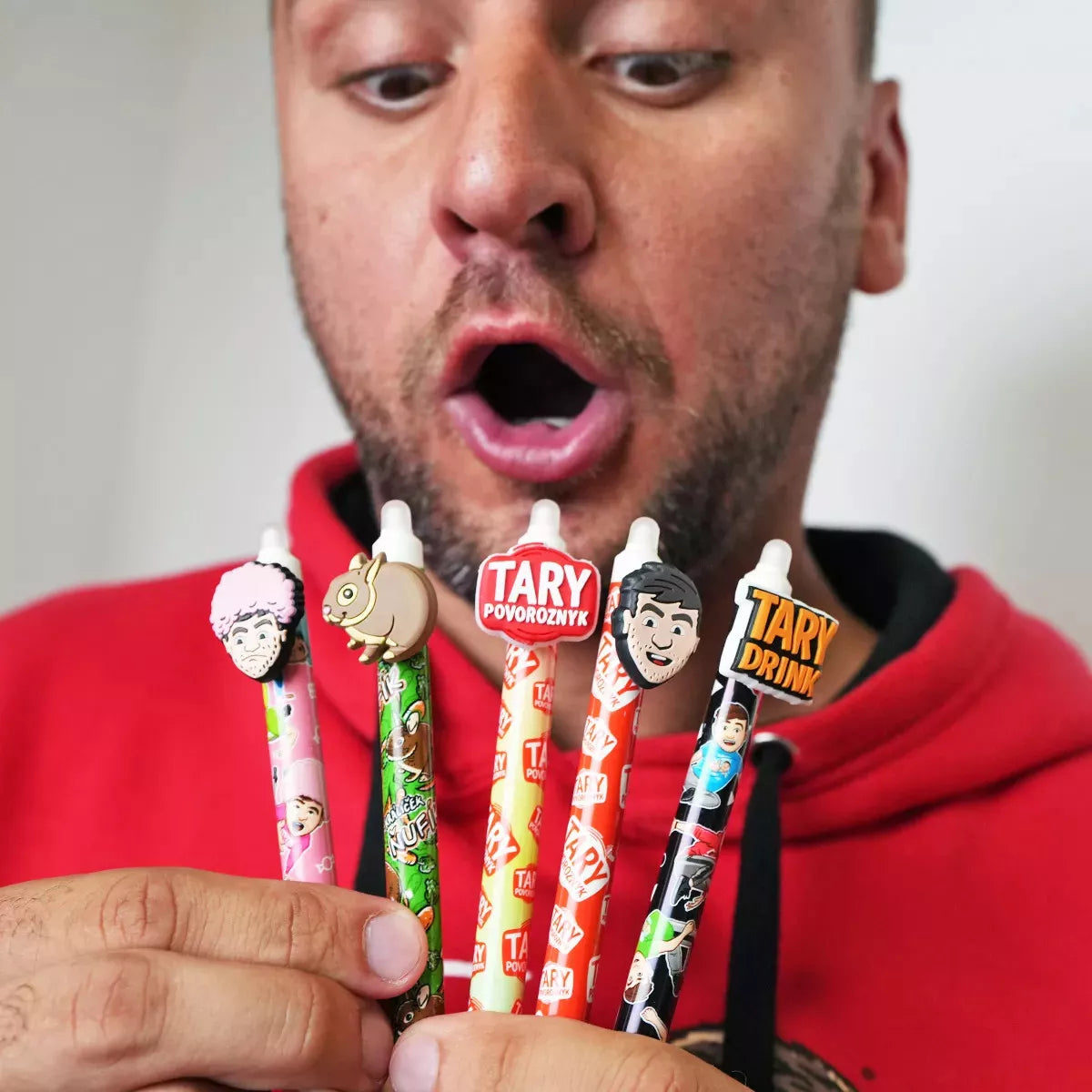 Sada 5 Gumovacích per