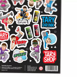 Sada samolepek Tary Drink & Sweets Edition A4