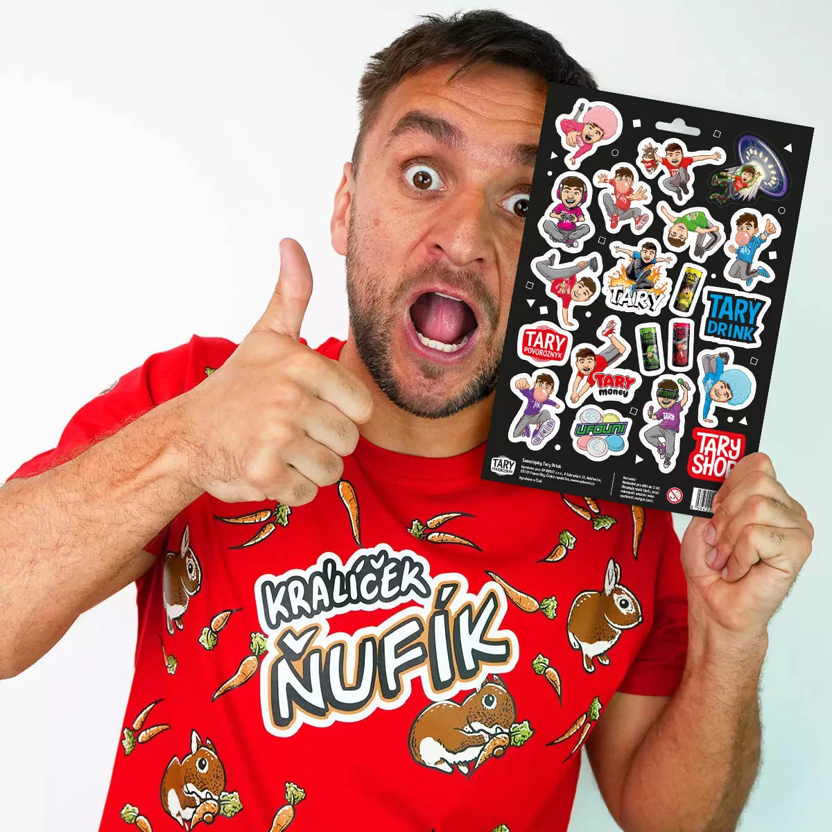 Sada samolepek Tary Drink & Sweets Edition A4