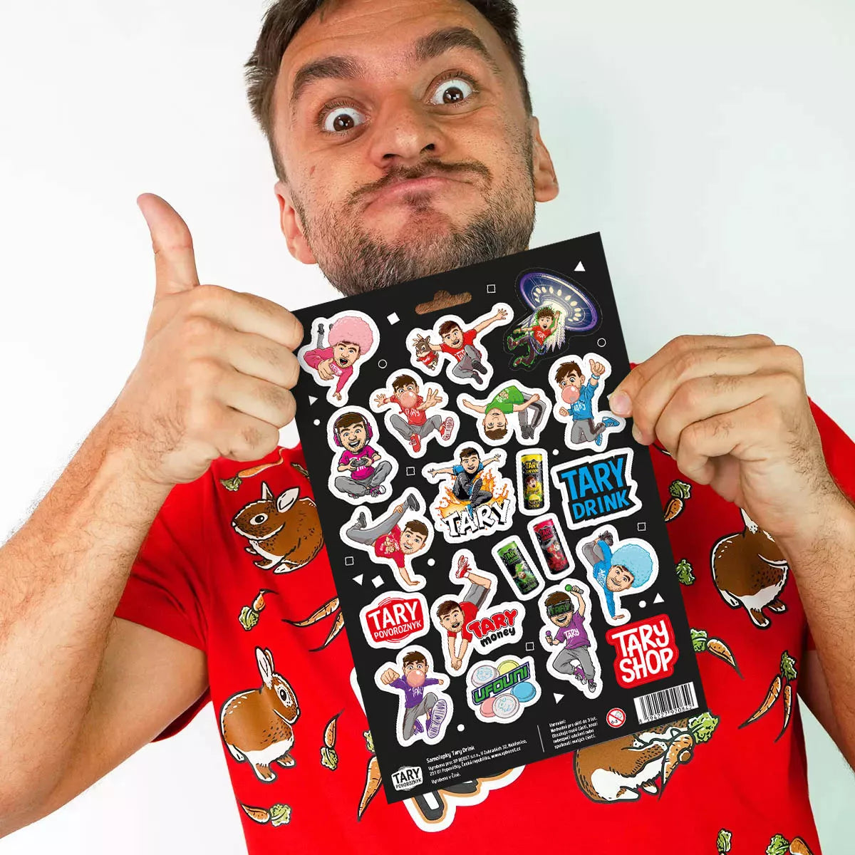 Sada samolepek Tary Drink & Sweets Edition A4