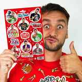 Sada samolepek Tary YouTube Edition A4