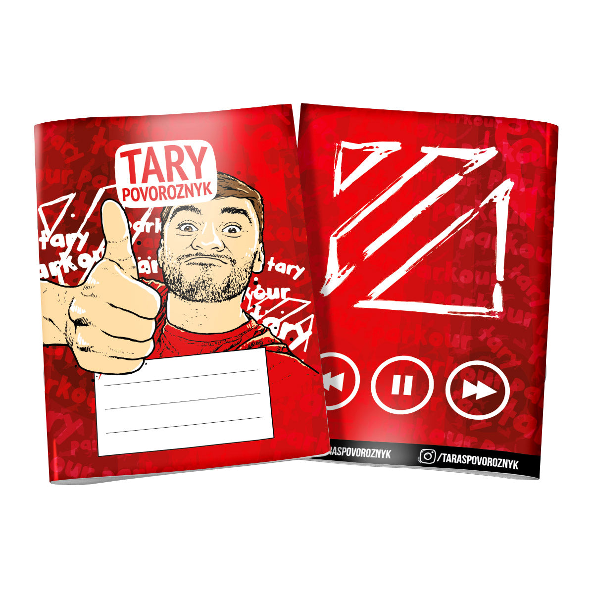 Sešit A5 Tary Povoroznyk, 16 listů