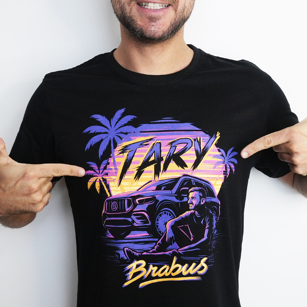 Tričko Miami Brabus Black