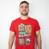 Tričko Tary Brainrot Red