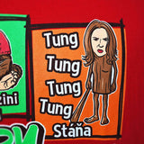 Tričko Tary Brainrot Red