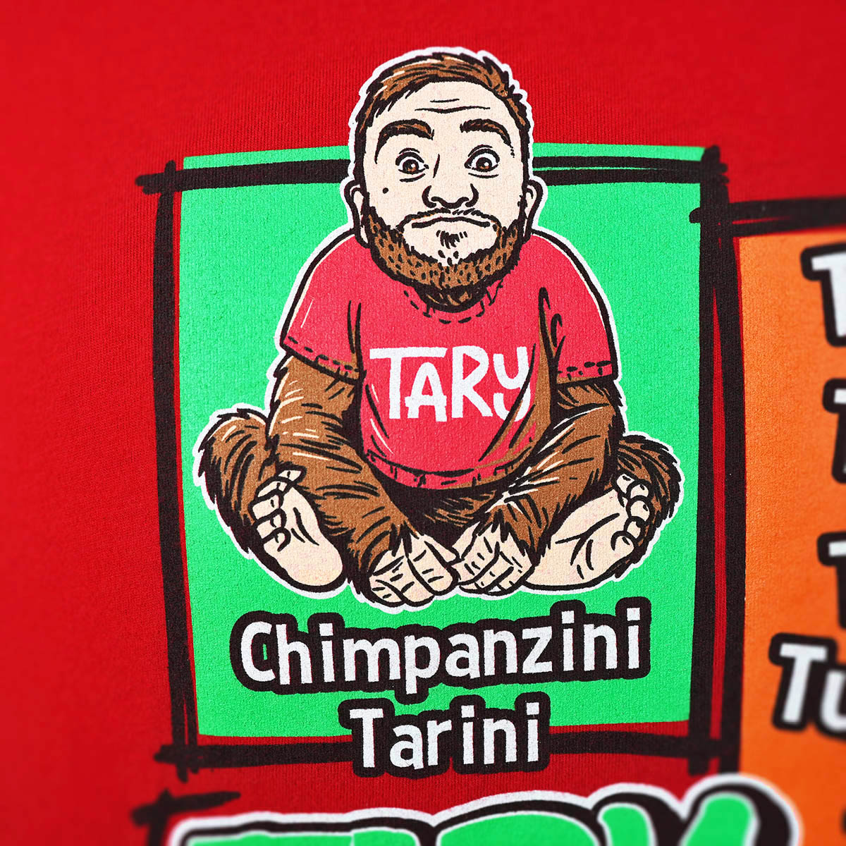 Tričko Tary Brainrot Red