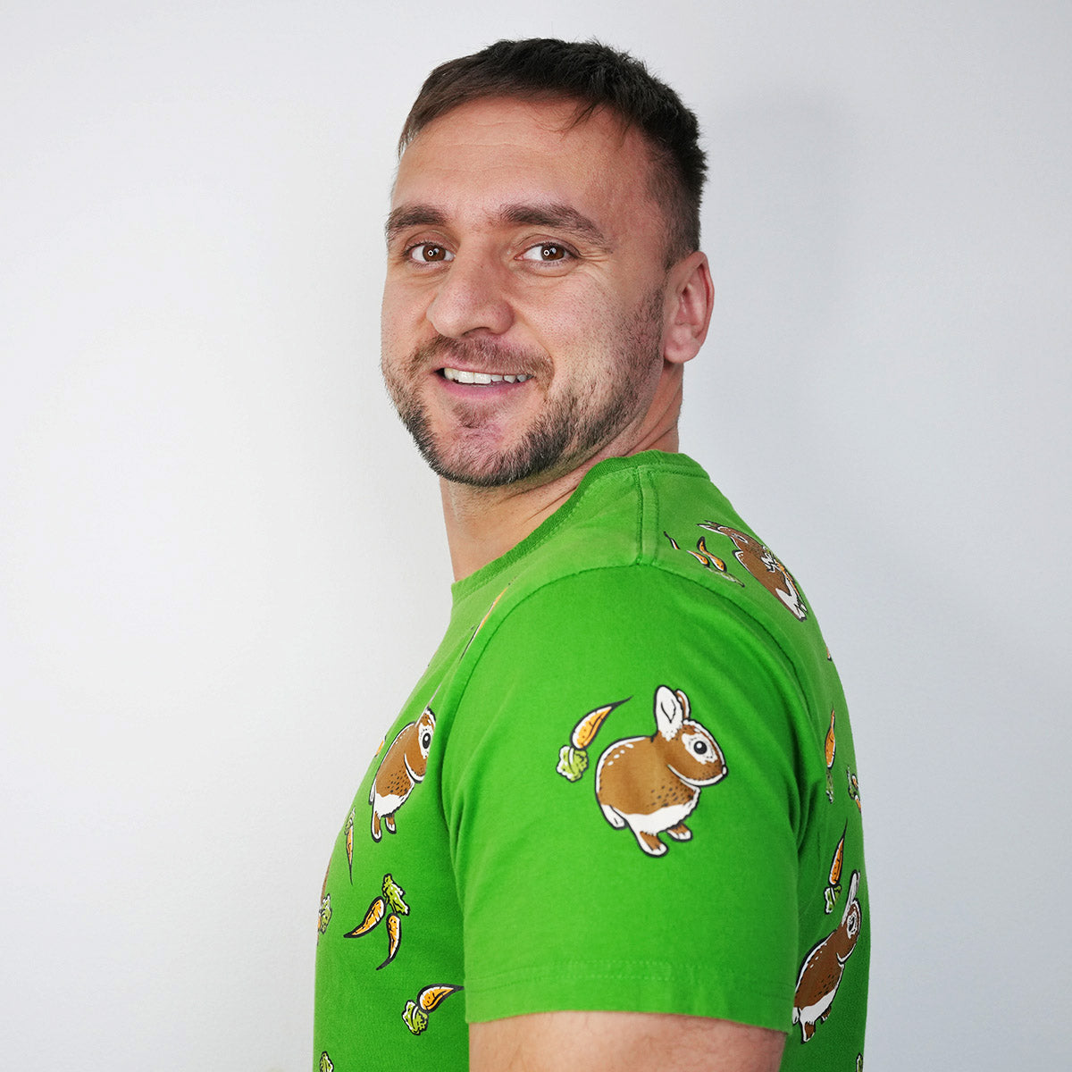 Tričko Ňufík Mrkvičková Mánie, Green