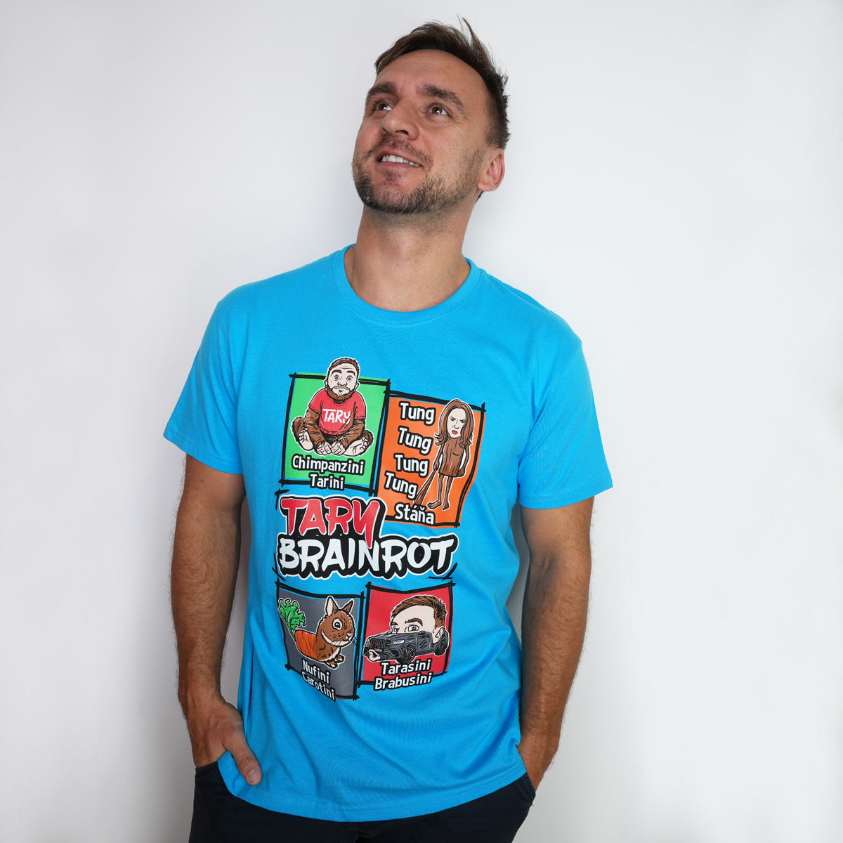 Tričko Tary Brainrot Blue