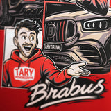 Tričko Tary Brabus Red