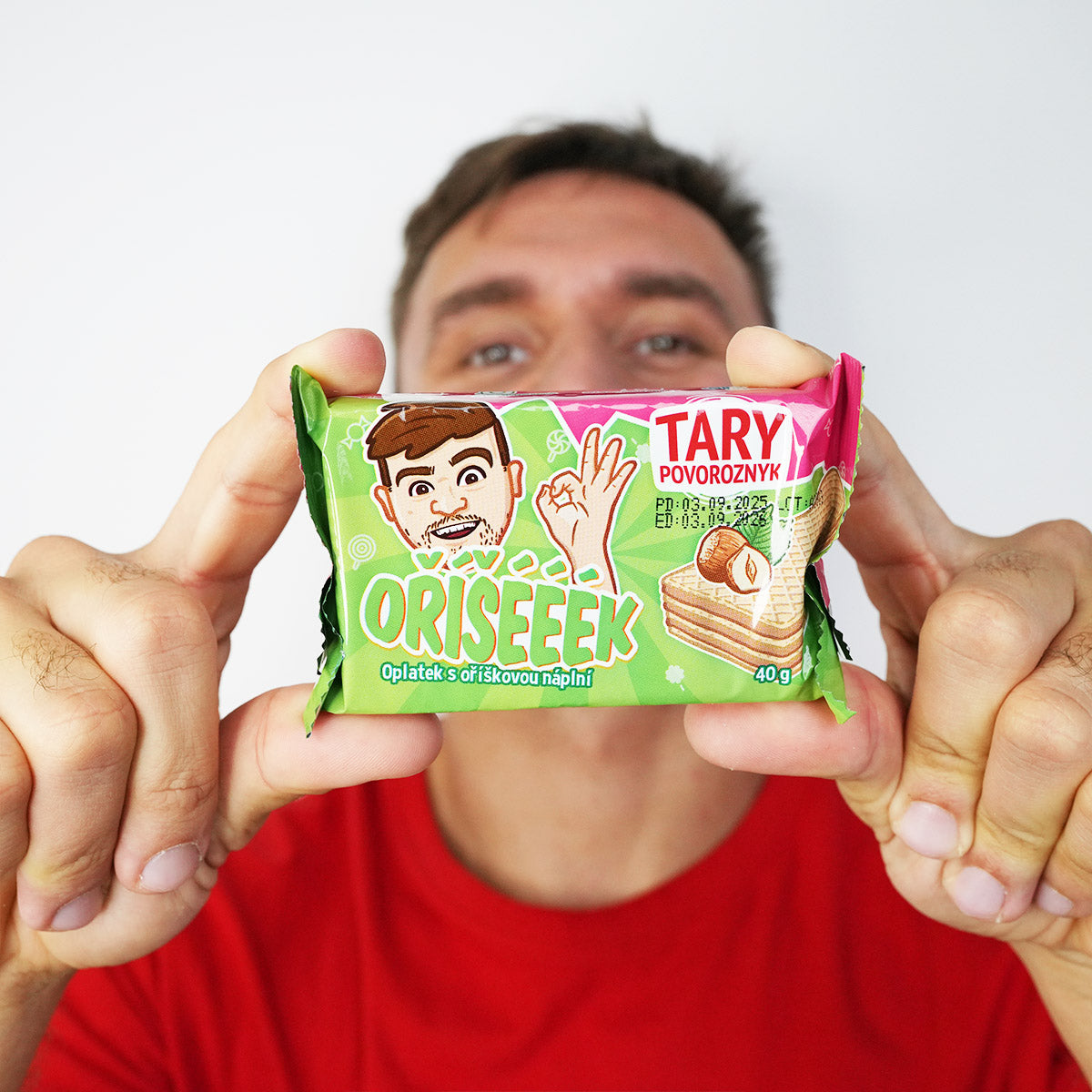 Oříškové oplatky Tary Povoroznyk, 40g