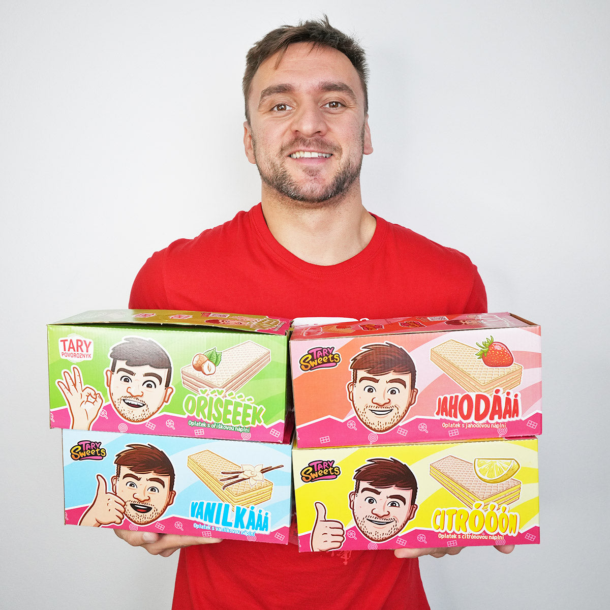 Oříškové oplatky Tary Povoroznyk, 40g