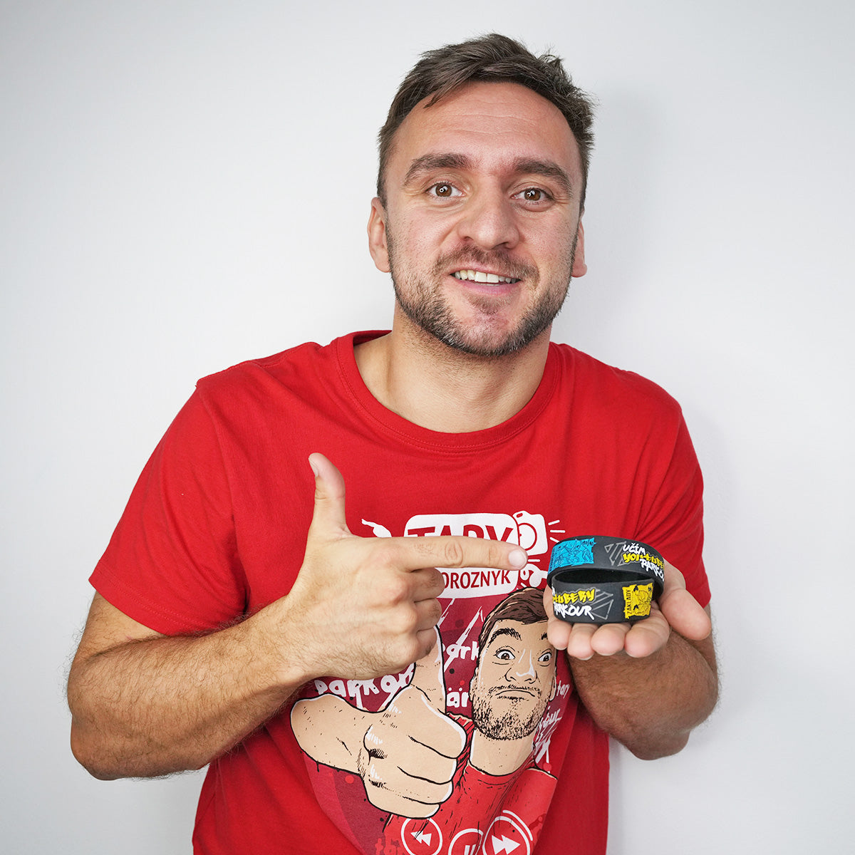 Náramek Učím YouTubery Parkour