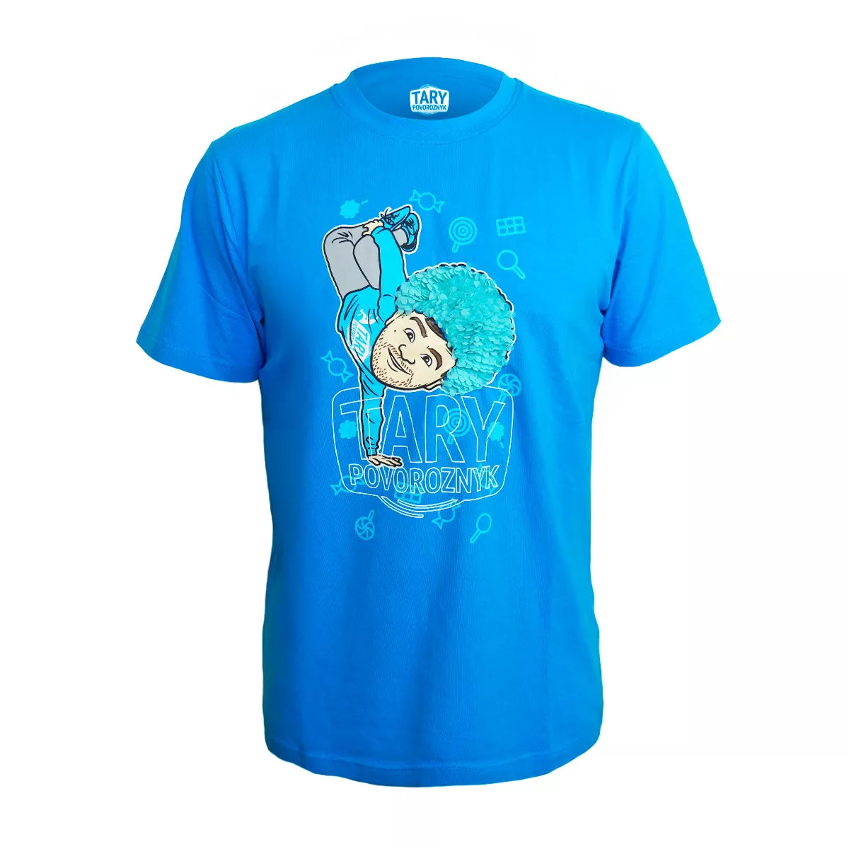 Tričko Tary Afro Blue