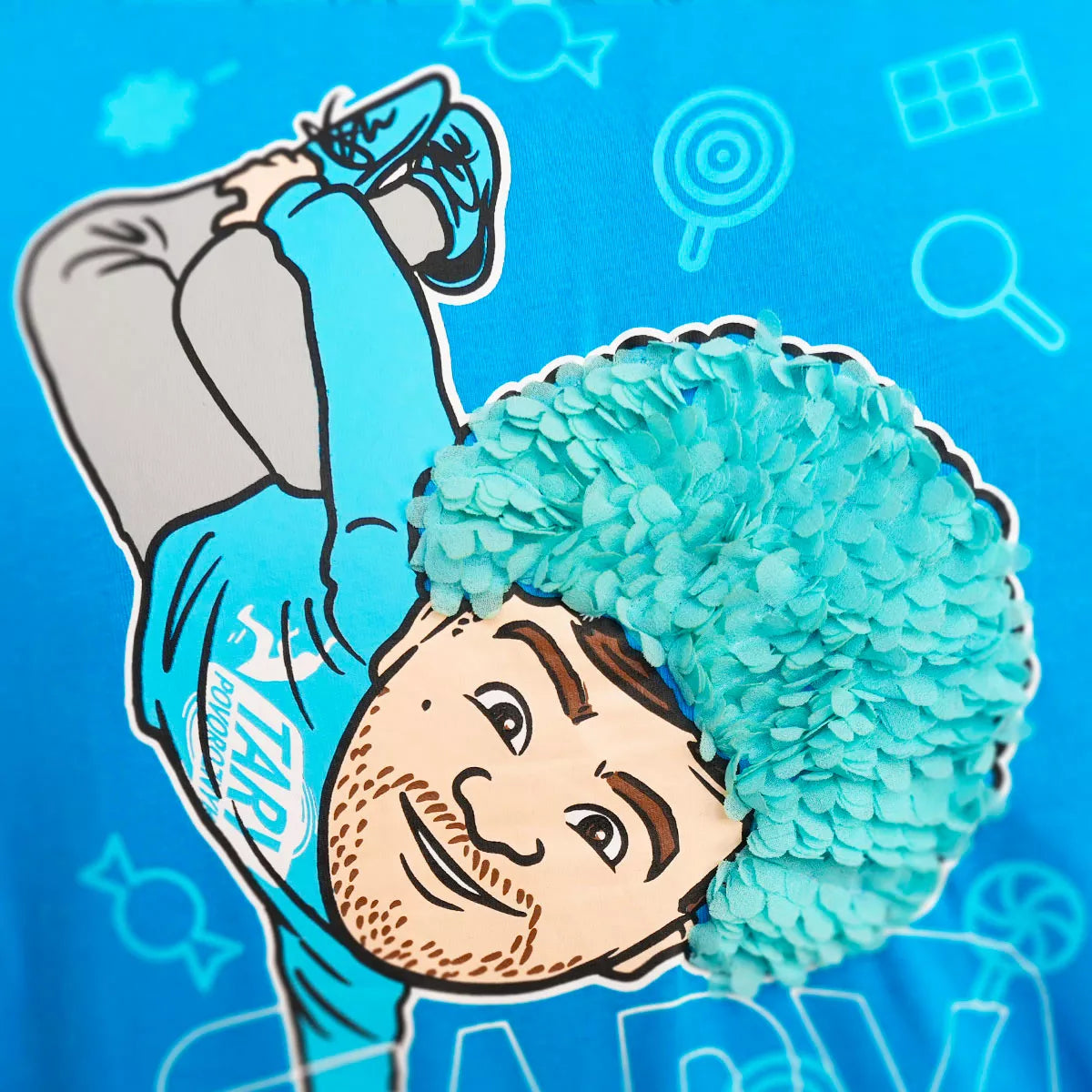 Tričko Tary Afro Blue